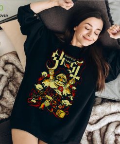 SUPER GHOST BOOAHHH HEAVY METAL VIDEO GAME T SHIRT 3 SUPER GHOST BOOAHHH HEAVY METAL VIDEO GAME T SHIRT