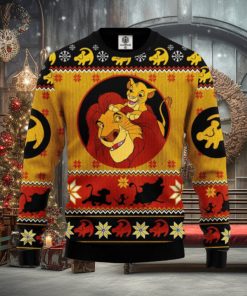 Lion King Simba Ugly Christmas Sweater For Men Women