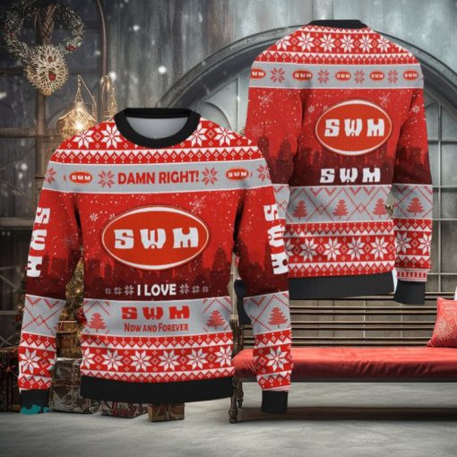 SWM Car Lovers Ugly Christmas Sweater Gift Holidays