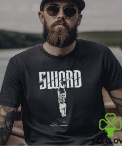 SWORD TREVOR BAUER LA DODGERS SIGNATURE SHIRT