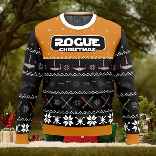 Rogue Christmas Star Wars Ugly Christmas Sweater Xmas 3D Printed Christmas Sweater Gift