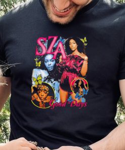 SZA Pink good days portrait vintage shirt