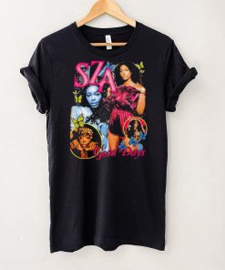 SZA Pink good days portrait vintage shirt