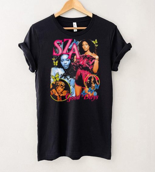 SZA Pink good days portrait vintage shirt