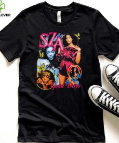 SZA Pink good days portrait vintage shirt