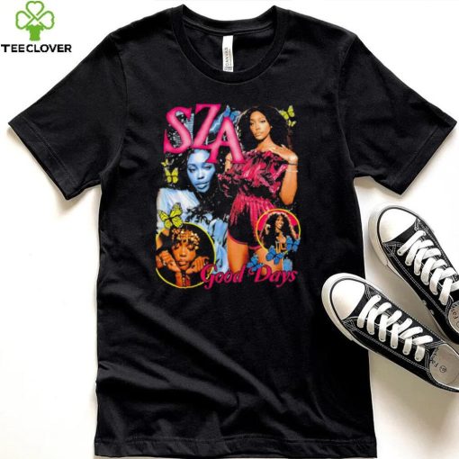 SZA Pink good days portrait vintage shirt