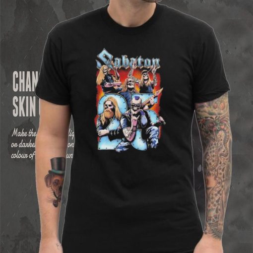 Sabaton 25th anniversary graphic merch hoodie, sweater, longsleeve, shirt v-neck, t-shirt