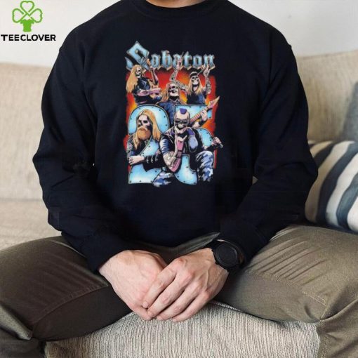 Sabaton 25th anniversary graphic merch hoodie, sweater, longsleeve, shirt v-neck, t-shirt