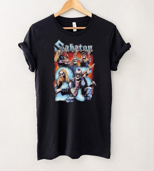 Sabaton 25th anniversary graphic merch hoodie, sweater, longsleeve, shirt v-neck, t-shirt