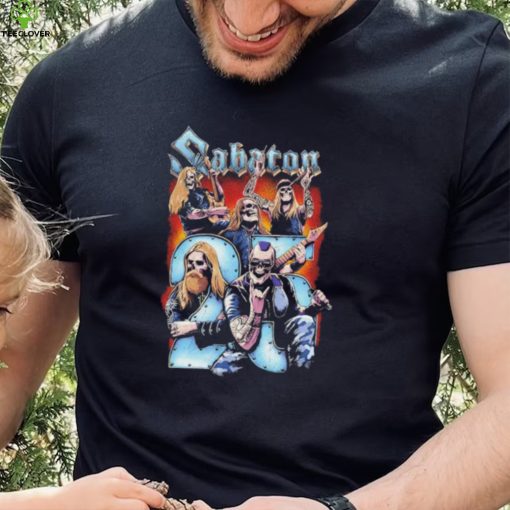 Sabaton 25th anniversary graphic merch hoodie, sweater, longsleeve, shirt v-neck, t-shirt