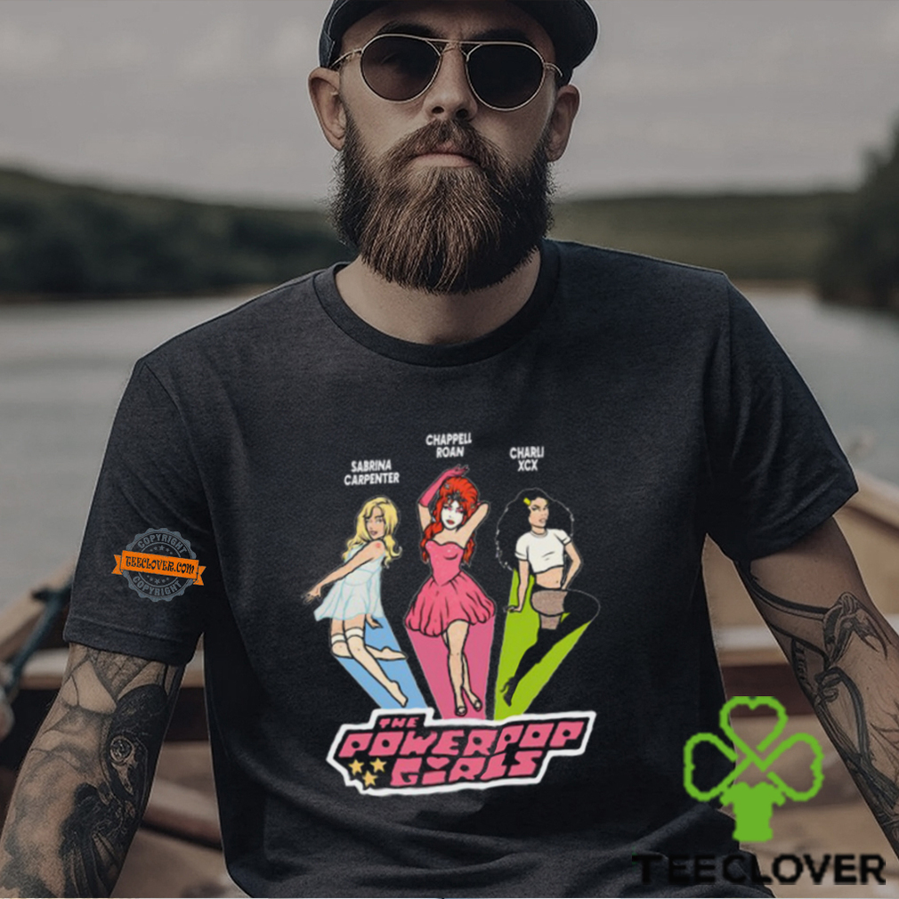 Sabrina Carpenter Chappell Roan Charli Xcx The Powerpop Girls T Shirt Sabrina Carpenter Chappell Roan Charli Xcx The Powerpop Girls T Shirt