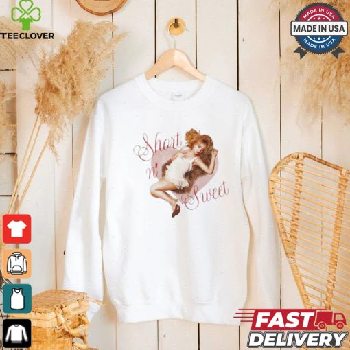 Sabrina Carpenter Short N’ Sweet Heart T shirt