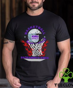 Sacramento Kings Basketball Champions Fire Logo 2023 Shirt