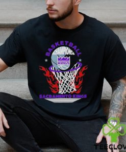 Sacramento Kings Basketball Champions Fire Logo 2023 Shirt