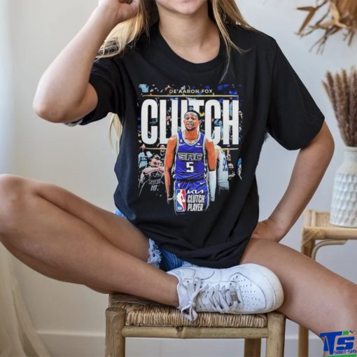 Sacramento Kings Deaaron Fox Clutch Player Shirt