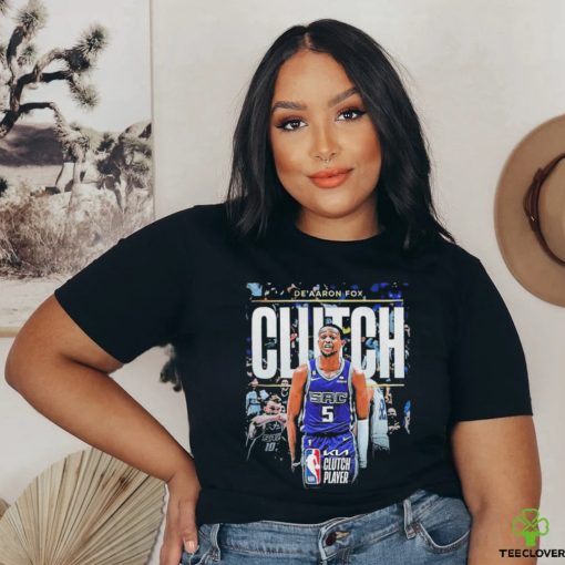 Sacramento Kings Deaaron Fox Clutch Player Shirt