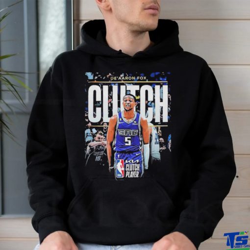 Sacramento Kings Deaaron Fox Clutch Player Shirt
