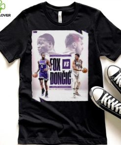 Sacramento Kings Fox Vs Doncic Dallas Mavericks shirt 3 Sacramento Kings Fox Vs Doncic Dallas Mavericks shirt