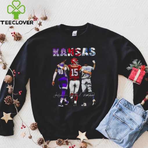 Sacramento Kings Harrison Barnes Kansas City Chiefs Patrick Mahomes Kansas City Royals Signatures hoodie, sweater, longsleeve, shirt v-neck, t-shirt