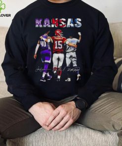 Sacramento Kings Harrison Barnes Kansas City Chiefs Patrick Mahomes Kansas City Royals Signatures hoodie, sweater, longsleeve, shirt v-neck, t-shirt