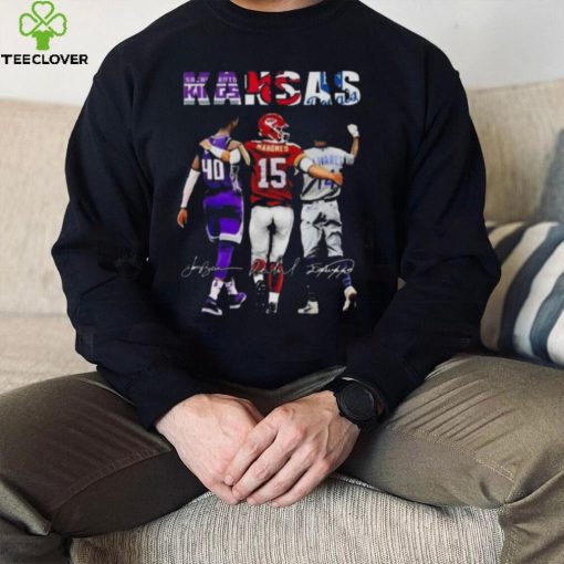 Sacramento Kings Harrison Barnes Kansas City Chiefs Patrick Mahomes Kansas City Royals Signatures hoodie, sweater, longsleeve, shirt v-neck, t-shirt