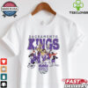 San Antonio Spurs Looney Tunes characters NBA basketball shirt