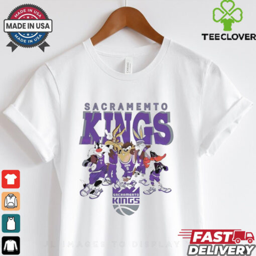 Sacramento Kings Looney Tunes characters NBA basketball shirt