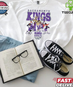 Sacramento Kings Looney Tunes characters NBA basketball shirt