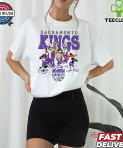 Sacramento Kings Looney Tunes characters NBA basketball shirt