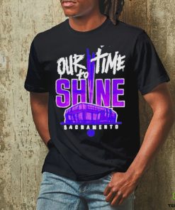 Sacramento Kings Our To Time To Shine 2023 Nba Playoff Shirt