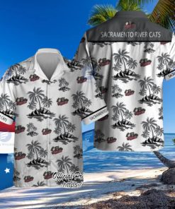 Sacramento River Cats Baseball Team Hawaiian Shirt