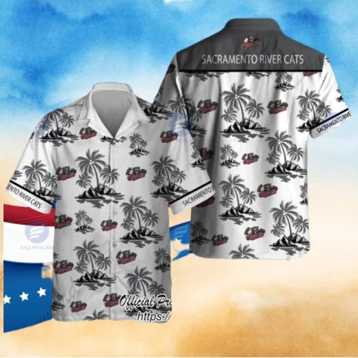 Sacramento River Cats Baseball Team Hawaiian Shirt