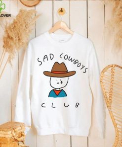 Sad Cowboys Club Tee Ethically Made T Shirt