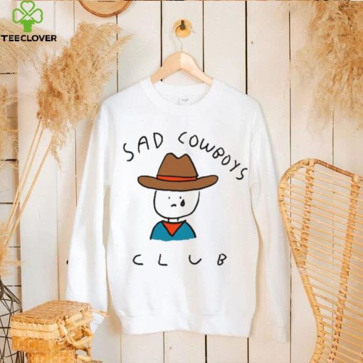 Sad Cowboys Club Tee Ethically Made T Shirt