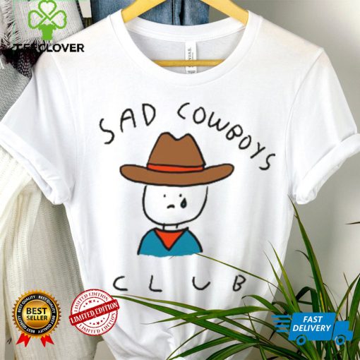 Sad Cowboys Club Tee Ethically Made T Shirt