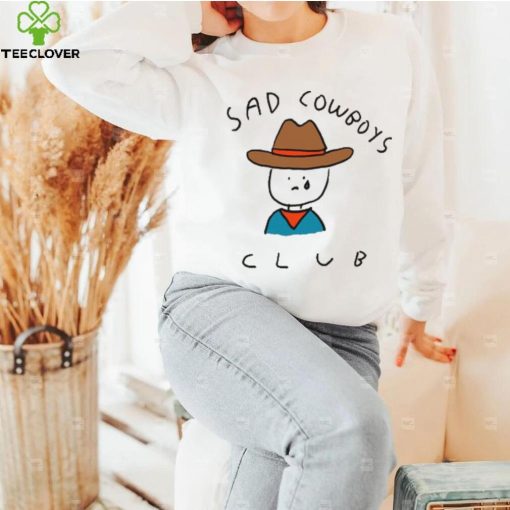 Sad Cowboys Club Tee Ethically Made T Shirt