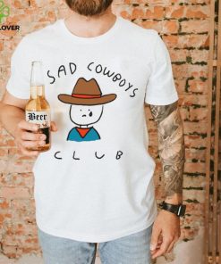 Sad Cowboys Club Tee Ethically Made T Shirt