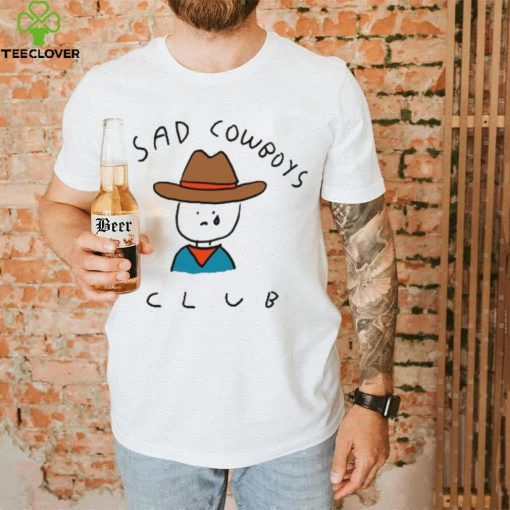 Sad Cowboys Club Tee Ethically Made T Shirt