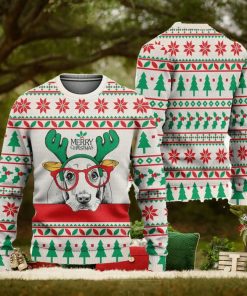 Sad Dog Ugly Christmas Sweater Knitted Gift For Men And Women