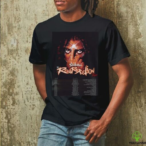 SahBabii The Resurrection Tour Dates 2025 Fan Gifts Classic T Shirt