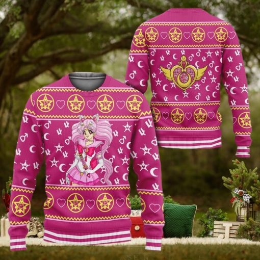 Sailor Chibiusa Sailor Moon Anime Xmas Sailor Moon Gift Ugly Christmas Sweater For Men And Women