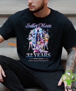 Sailor Moon 32 Years 1992 2024 Thank You For The Memories T Shirt