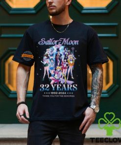 Sailor Moon 32 Years 1992 2024 Thank You For The Memories T Shirt