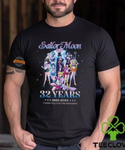 Sailor Moon 32 Years 1992 2024 Thank You For The Memories T Shirt