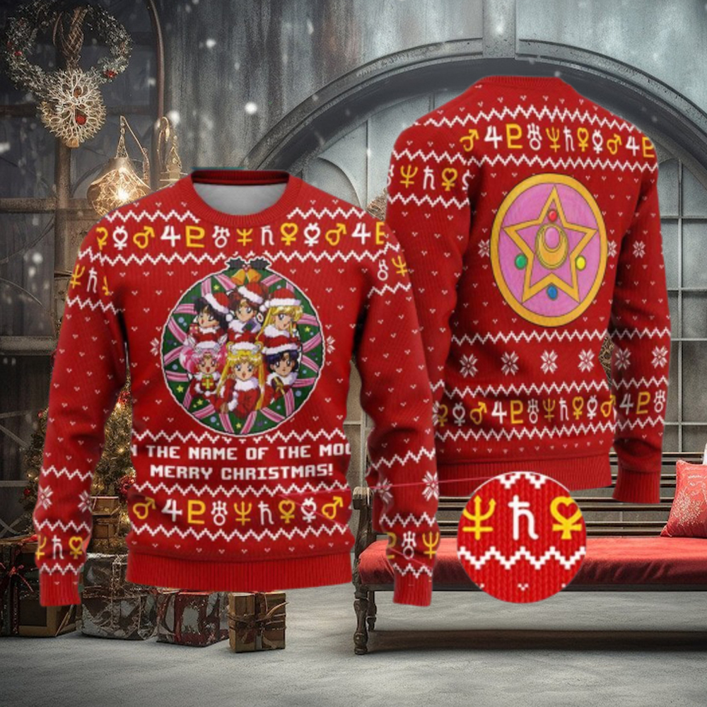 The best selling] Gojo Sweatshirt Jujutsu Kaisen Anime Lover Christmas  Pattern Ugly Christmas Sweater Sweatshirt