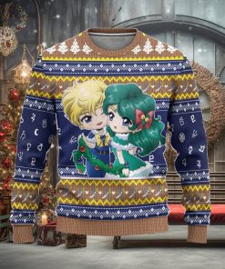 Sailor Uranus Sailor Moon Anime Xmas Women Mens Ugly Christmas Sweater