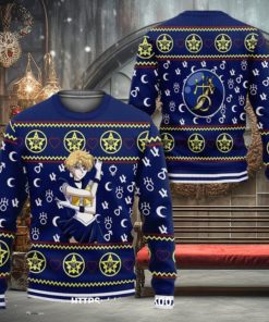 Sailor Uranus Ugly Christmas Sweater Moon Anime Xmas 3D Over Print Shirt
