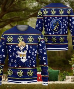 Sailor Uranus Ugly Christmas Sweater Moon Anime Xmas 3D Over Print Shirt