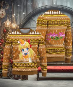 Sailor Venus Sailor Moon Anime Xmas Sailor Moon Gift Ugly Christmas Sweater For Men And Women