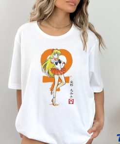 Sailor Venus sumi e cartoon shirt 2 Sailor Venus sumi e cartoon shirt